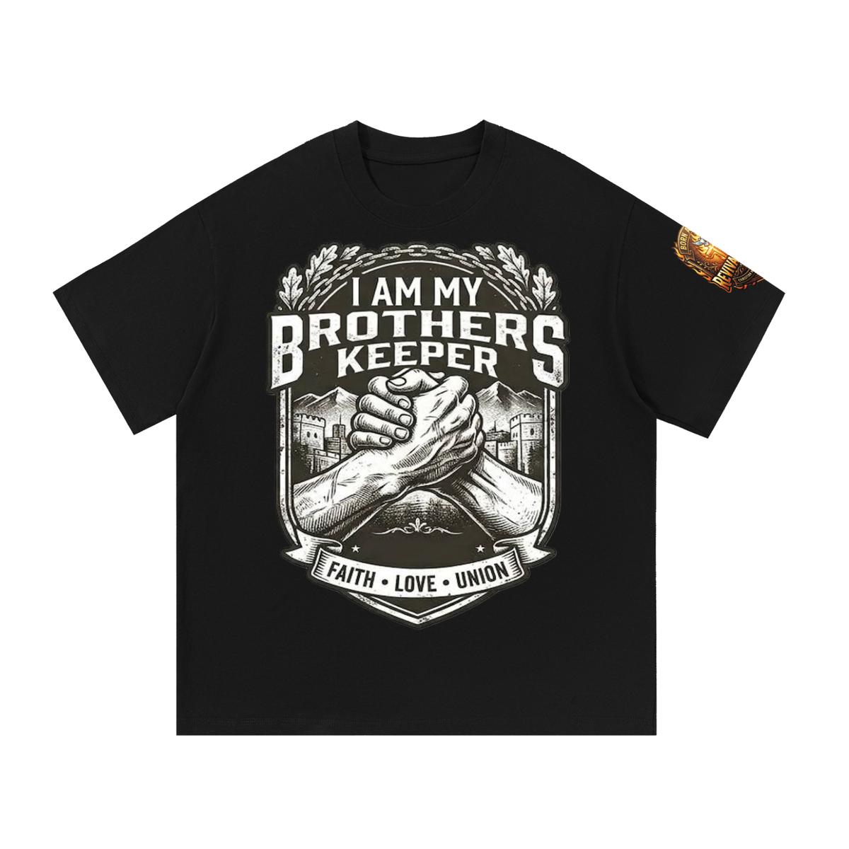 Brother's Keeper Christian T-Shirt | Born Again Revival Fire